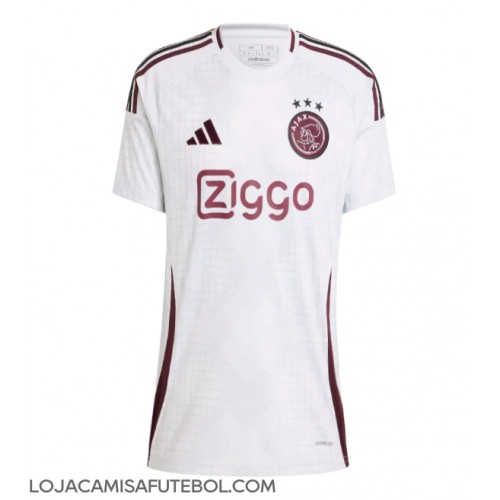 Camisa de Futebol Ajax Equipamento Alternativo Mulheres 2024-25 Manga Curta